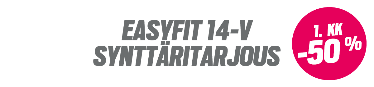 EasyFit Synttärit